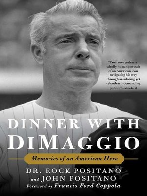 cover image of Dinner with DiMaggio